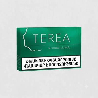 Terea <ul> <li>1 Karton 10 Paket İçerir</li> <li>Toplam 200 Adet Kartuş</li> <li>Seçenekler : Green , Sienna, Amber , Purple Wave , Yellow</li> <li>Yalnızca Premium Cihazı ile kullanım için tasarlanmıştır.</li> <li>Kötü Koku Bırakmaz</li> <li>Zararlı Duman İçermez</li> <li>Bu ürün özel seri olup sınırlı sayıda üretilmiştir.</li> <li><span style="color: #ff0000;">Karton Üzerindeki Yazılar ve Görseller Değişkenlik Gösterebilir.</span></li> <li>1 Karton Fiyatıdır.</li> <li>Ermeni Menşei</li> </ul>